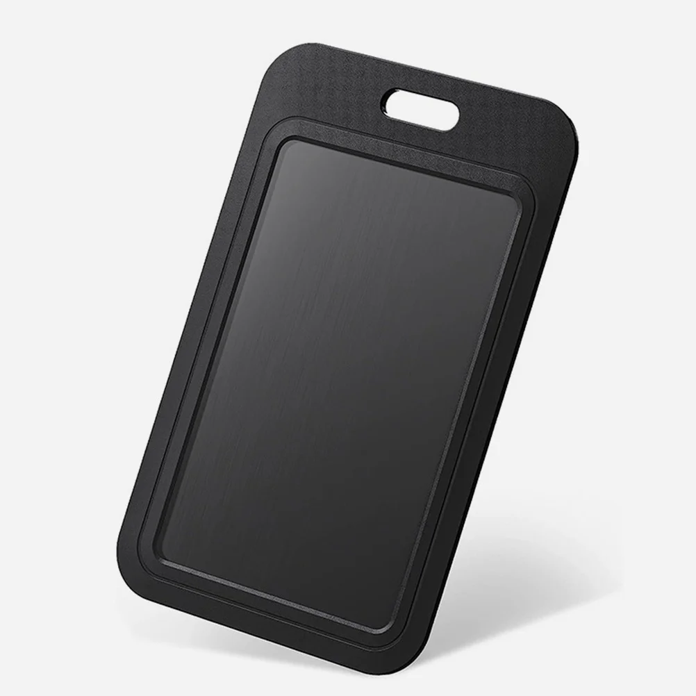 

8 шт., черный держатель, многоразовый чехол для идентификационной карты, держатель для бейджа для офиса, школы, медсестры, бирка с именем, вертикальный рукав, АБС-пластик