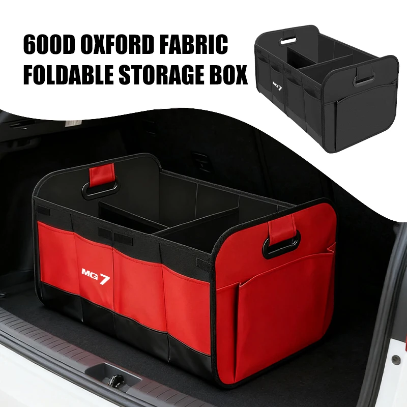 Автомобильный багажник из ткани Оксфорд, водонепроницаемый ящик для хранения большой емкости, чехол-органайзер для MG 3 5 6 7 TF ZR ZS GS GT HS EZS EHS EV 350