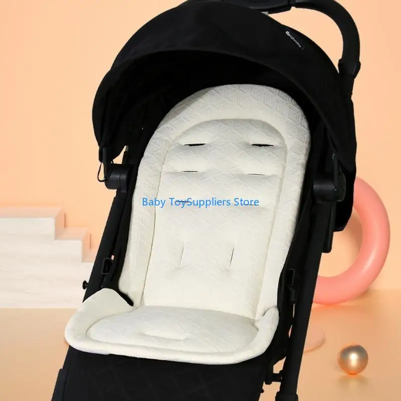 

R1WF Newborn Carrying Cushions Pad Thick Paddings & Not Slip Fabric Baby Pram Liner Infant seats Insert for Carriers & Pram
