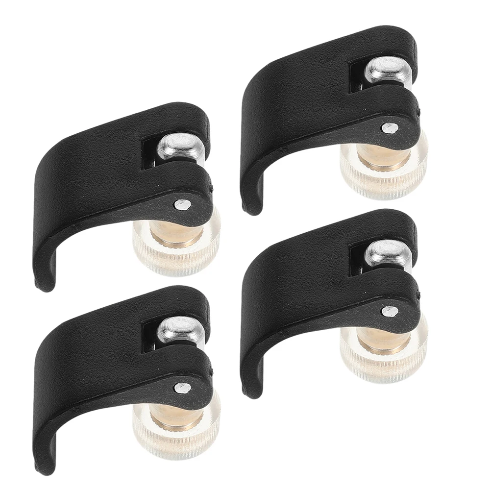 

4 set Climbing Clip Nut Hiking Handle Replacement Lightweight Outdoor Mountaineering Tools Tent Pole Connectors for Trekking