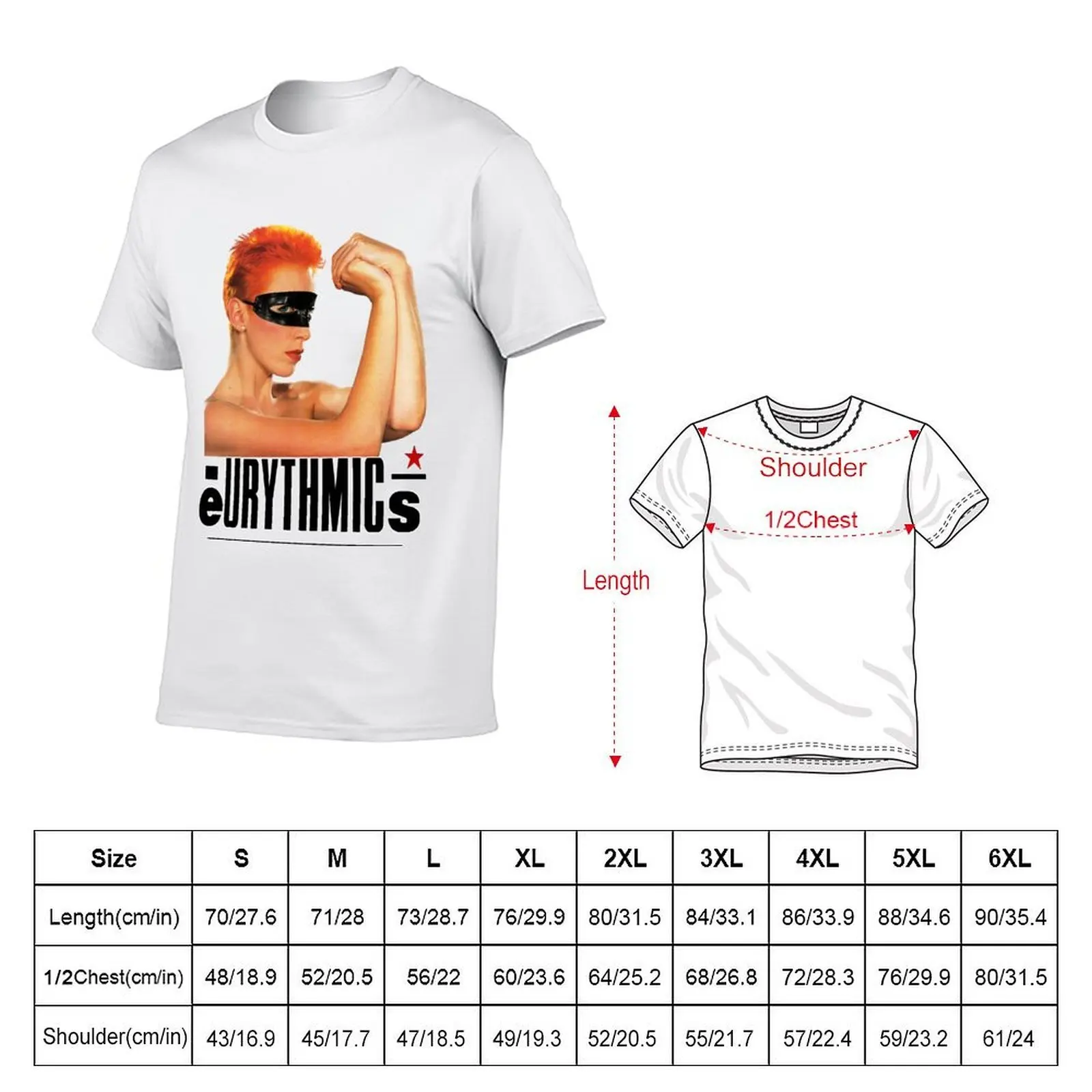 Eurythmics-Dave StewartFor المشجعين تي شيرت رجل تي شيرت فاخر تي شيرت الرجال 100% القطن الفاخرة العلامة التجارية تي شيرت