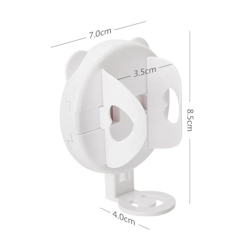 Aan de muur gemonteerde elektrische tandenborstelhouder Sticker Stand Rack - Badkameraccessoires, ruimtebesparend, draagvermogen