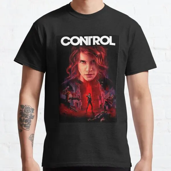 Control The Game Retro Vintage Gift Classic T-Shirt S-3XL