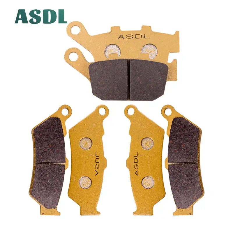 

Motorcycle Front and Rear Brake Pads For Honda NT650 NT 650 V W VW VX VY V1 Deauville 1998 1999 2000 2001