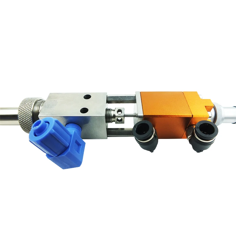 شبه التلقائي DJF-42 واحد السائل الفولاذ المقاوم للصدأ كشتبان الاستغناء صمام سيليكون صمام الأشعة فوق البنفسجية اللاهوائية الاستغناء رذاذ صمام