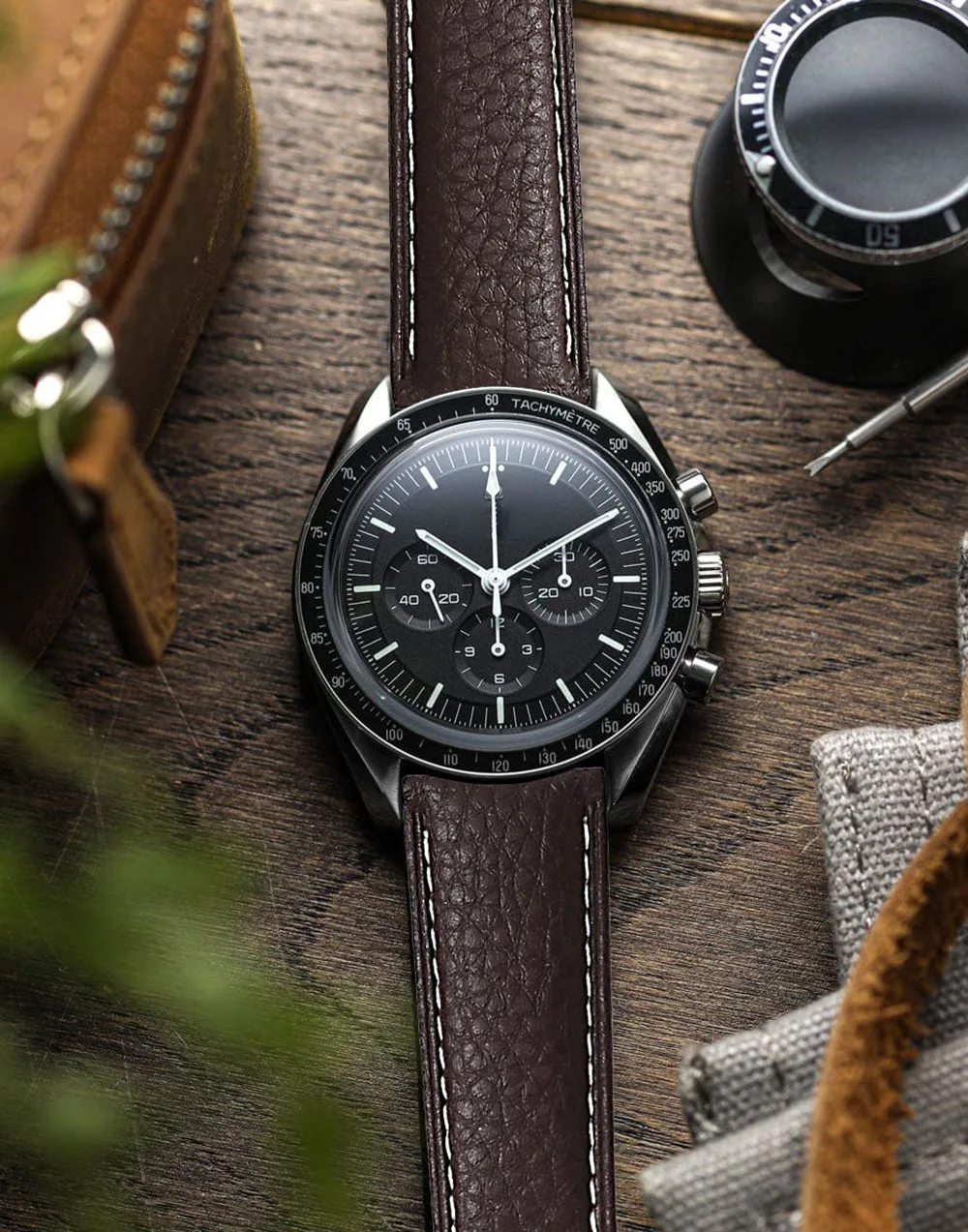 Genuine Leather Watch Band, Multiple Sizes