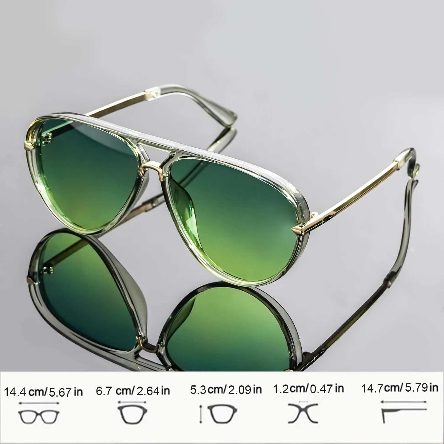 New Fashion Colored Sunglasses For Men and Women Aviator Sun Glasses Uv400 Resistant Glasses Shades Sunnies Fishing Sunglasses image 6