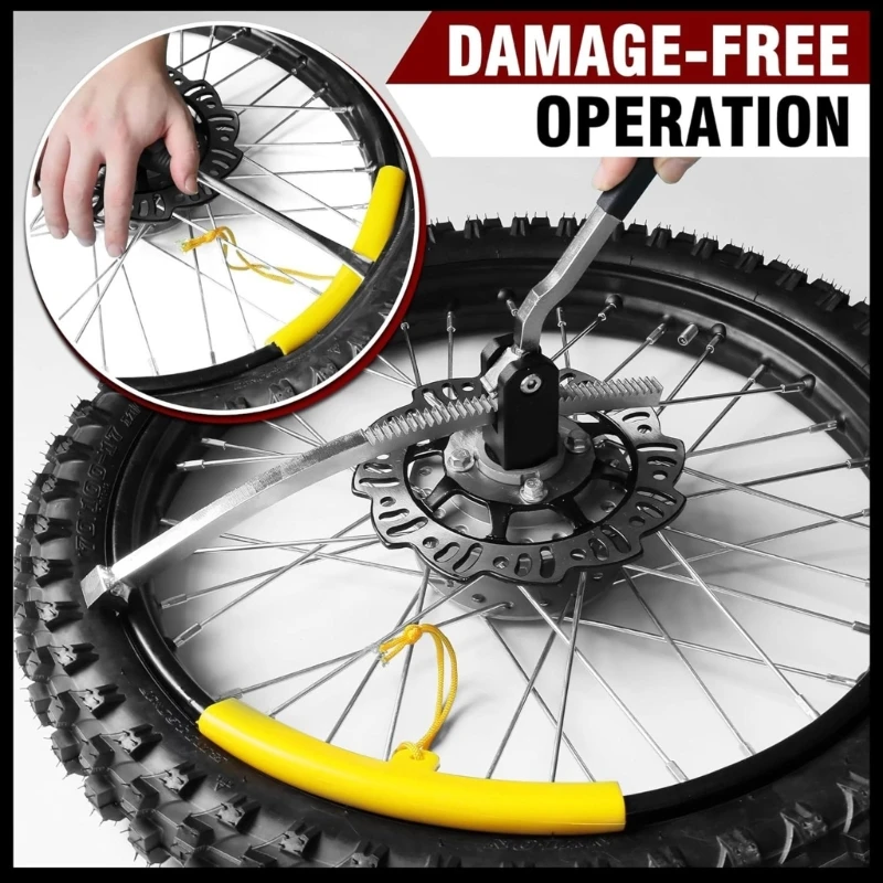 

E7CA Heavy Duty Off Road Tire Mainting Aluminum & Iron Motorcycle Tire Changer