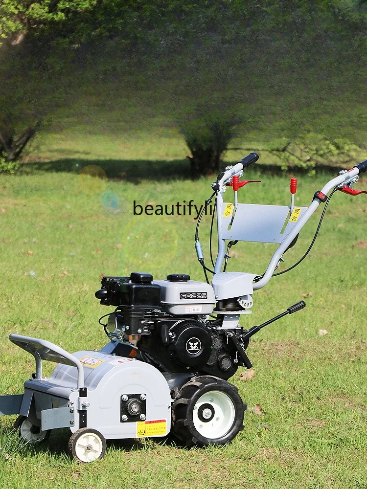 Modern Self-Propelled Grass Cutting and Returning Machine Land Reclamation Garden Agricultural Hand Push Grass Trimmer Orchard