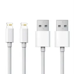 2PCS 1M Line USB Charger Cable For Apple iphone 14 13 12 11 X XR XS MAX 5 5S SE 6 6S 7 8 Plus iPad Mini Air 2 Charge Line Wire