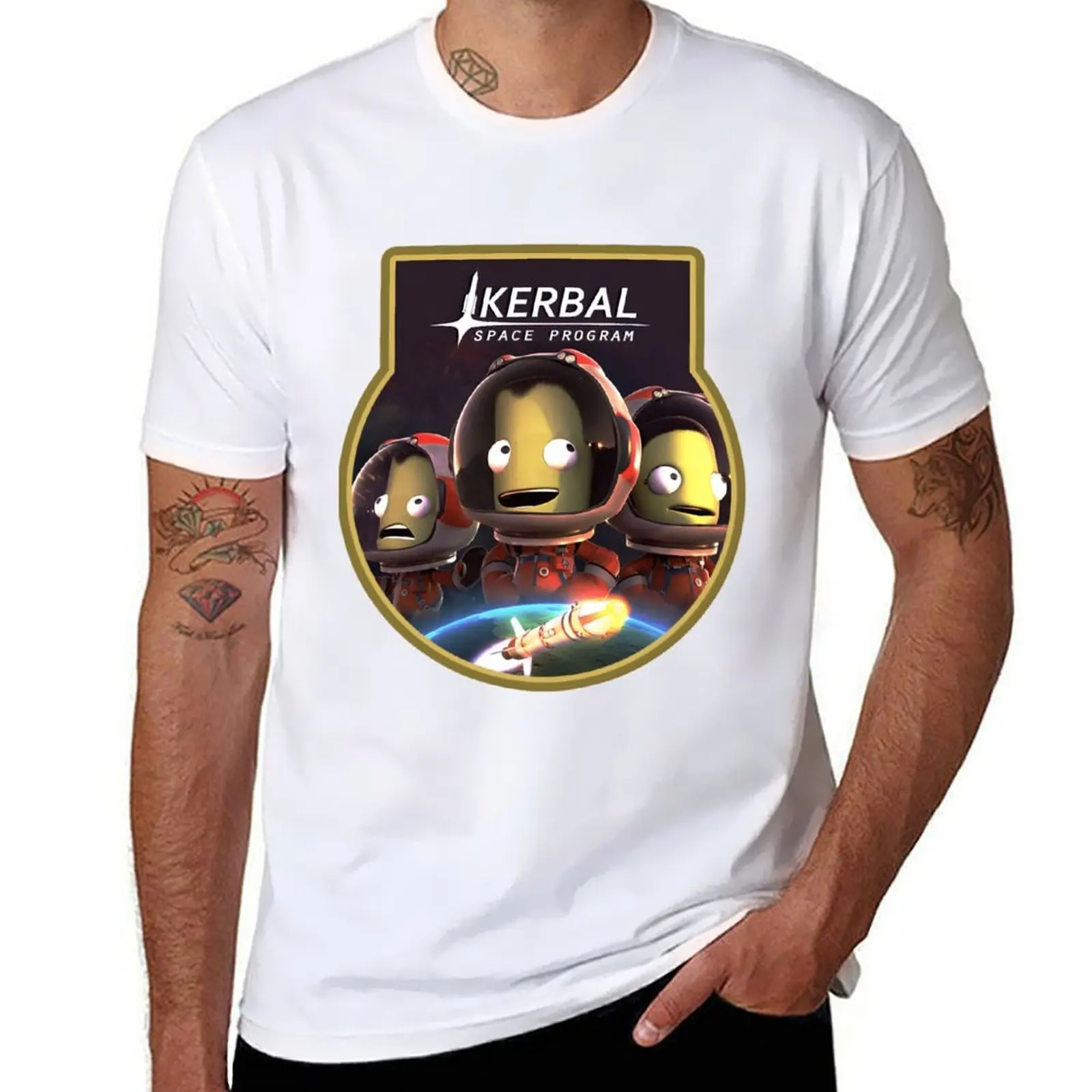 

Kerbal Space Program Classic T-Shirt man t shirts graphic t shirt man casual T-Shirt