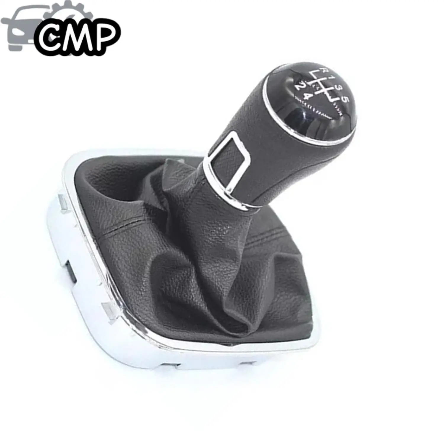 

5 Speed Gear Stick Shift Knob Lever & Boot Gaitor Leather Set for VW Golf 5 6 Jetta V VI Scirocco POLO VENTO 2013-21 Shift Lever
