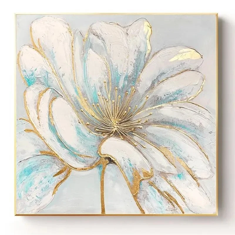 

Decorative painting, custom painting, wall abstract flower painting W3DI240-6677-1-1