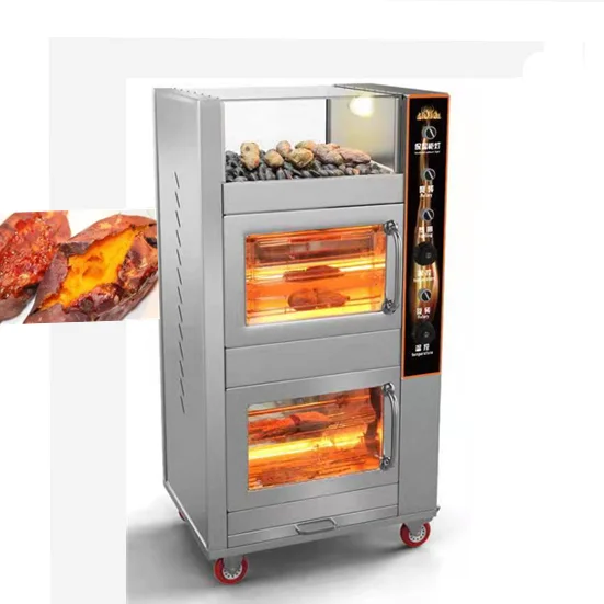 2-Layer Electric Sweet Potato Oven Fresh Corn Roaster