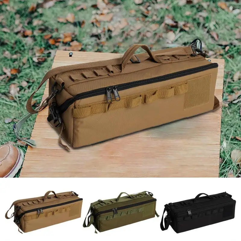 Camping Organizers And Storage Waterproof Cookware Organizer Wear-Resistant Storage Bag Multi-Functional High-Strength Trunk