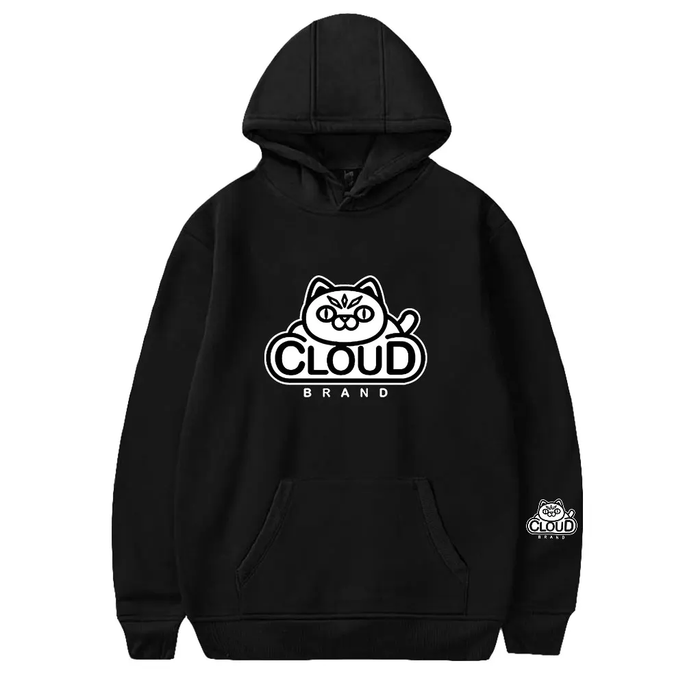 

Худи популярное Брендовое с надписью Merch Cloud, Молодежная Толстовка с длинным рукавом для мужчин и женщин, Повседневная стильная одежда унисекс