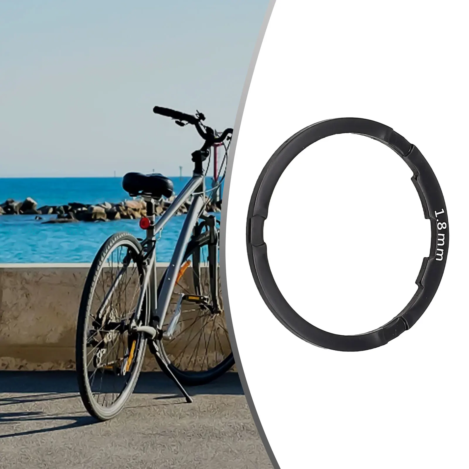 Fahrrad Freilauf Spacer Rennräder Tretlager Schwungrad Kassette Unterlegscheibe Rennräder Radfahren Ersatzteile 1,8 MM bis 2MM 1PC – Detail 8