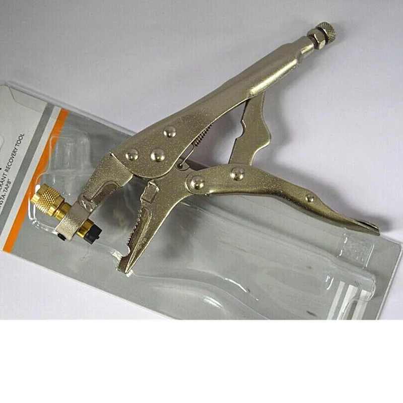 Air Conditioner Plier Hand Freon Recovery Pliers Refrigerant Recovery Refrigeration Plier OR Replace Pin