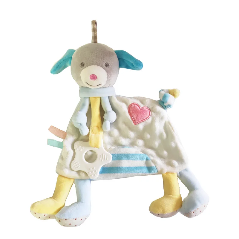 Serviette en peluche douce et réconfortante pour bébé, jouet, couverture de sécurité, jouets pour bébé