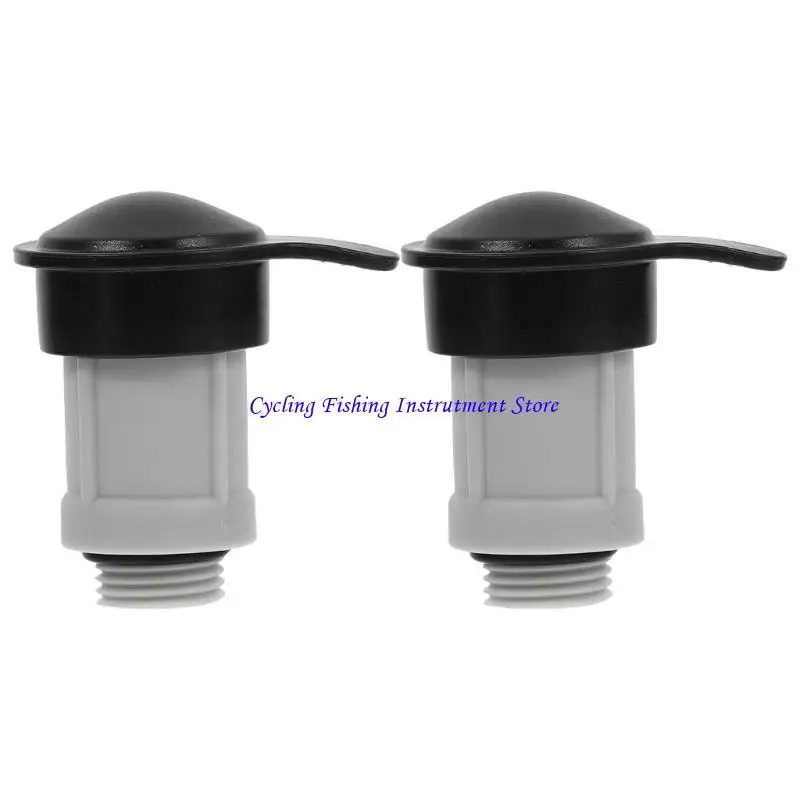 

G92F 2pcs Ground Bool Bool Air Jet -клапаны и кепки 12363 12373 Легко замены крышки для замены воздушных клапанов воздуха.