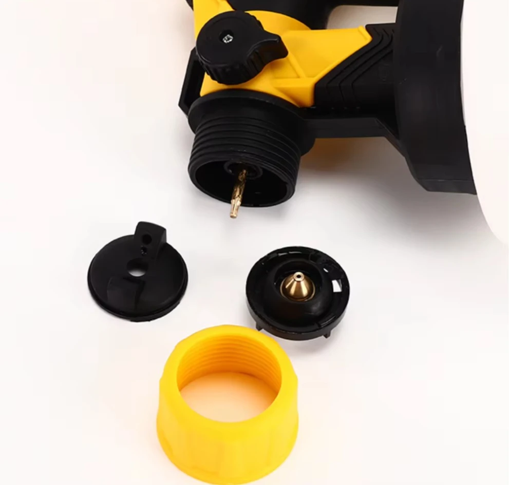 Airless painting machine with 900 ml 1400 ml watering can, portable cordless electric painting machine for cars and walls