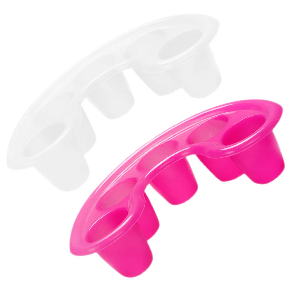 

2Pcs Nail Soaking Bowls Professional Sturdy Manicure Nail Art Bowls for Salon Home Use Polish Removal Tools Manicure Bowl