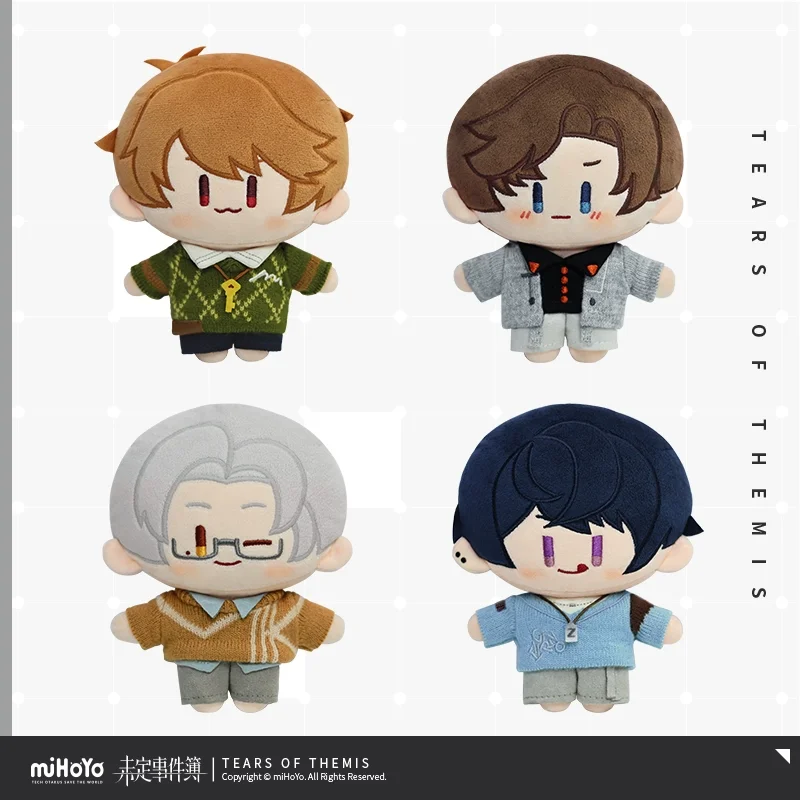 Sunsyea 테미스의 눈물 공식 Merch miHoYo 오리지널 봉제 인형, 마리우스 폰 하겐 루크 피어스 아르템 윙 빈 리히터