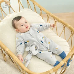 Dave Bella Baby Jumpsuit Bodysuit for Newborns Creeper Autumn Girls Boys Romper Casual Fashion Print Lovely DB3236536