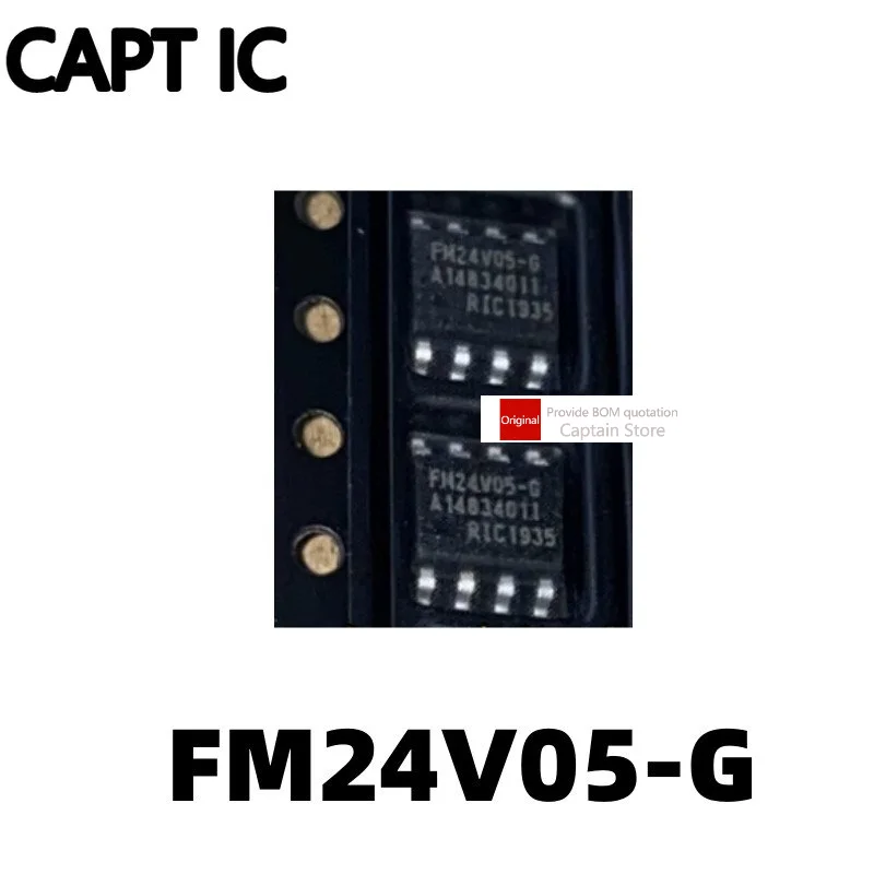 5PCS FM24V05-GTR FM24V05 FM24V05-G SOP8 Non volatile memory IC