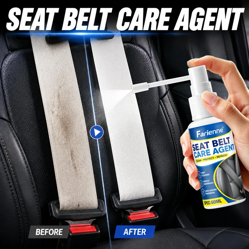 Magic Car Seatbelt Cleaner Auto Interior Headliner Restorer Shine Renew Rv Accessories Detailing Supplies