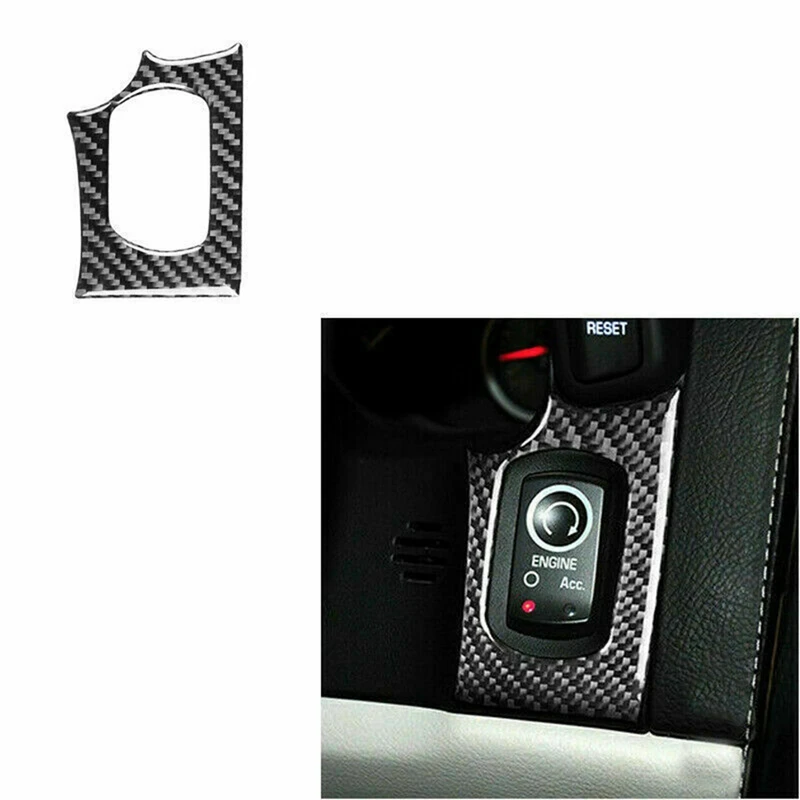 For Chevrolet Corvette C6 2005-2007 Carbon Fiber Full Interior Set Trim Cover Decoration Sticker Car Accessories 21PCS