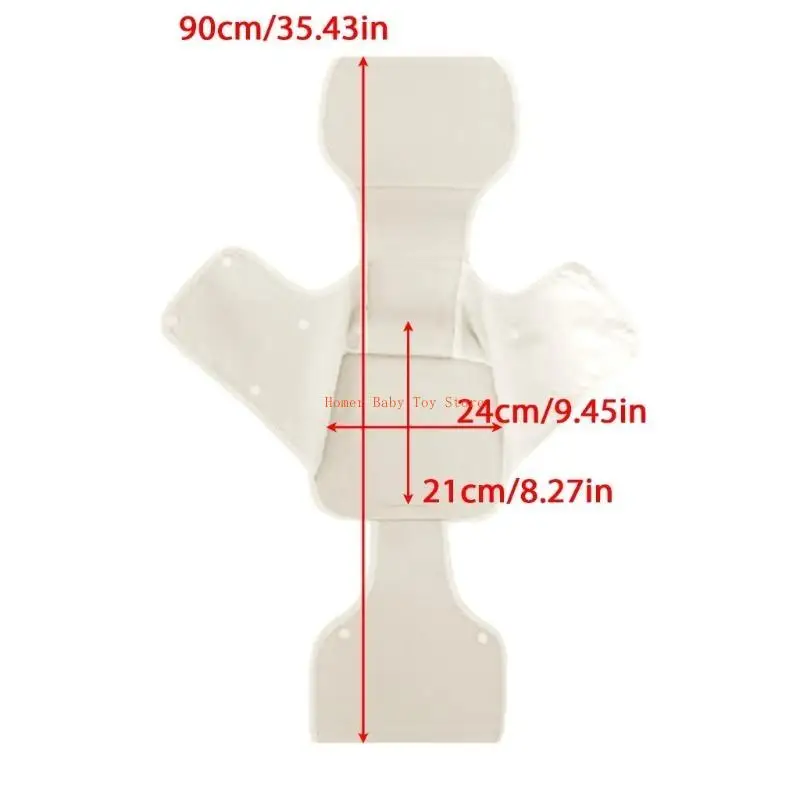 J0PF 경량 유아용 유모차 삽입 편안한 아기 유모차 쿠션 유아 유모차 카트 라이너 패드 유모차 용