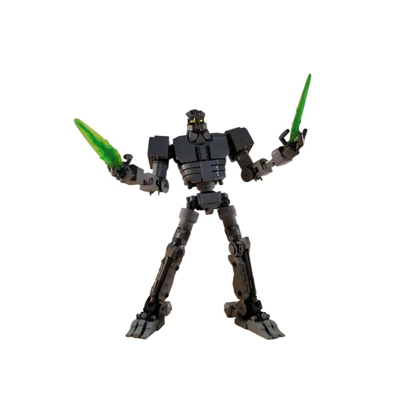 Ensemble de modèles créatifs, Prototype Robot grand esprit MOC, bloc de construction, grands kits de figurines d'action Mecha, jouets assemblés pour adultes et enfants Gi