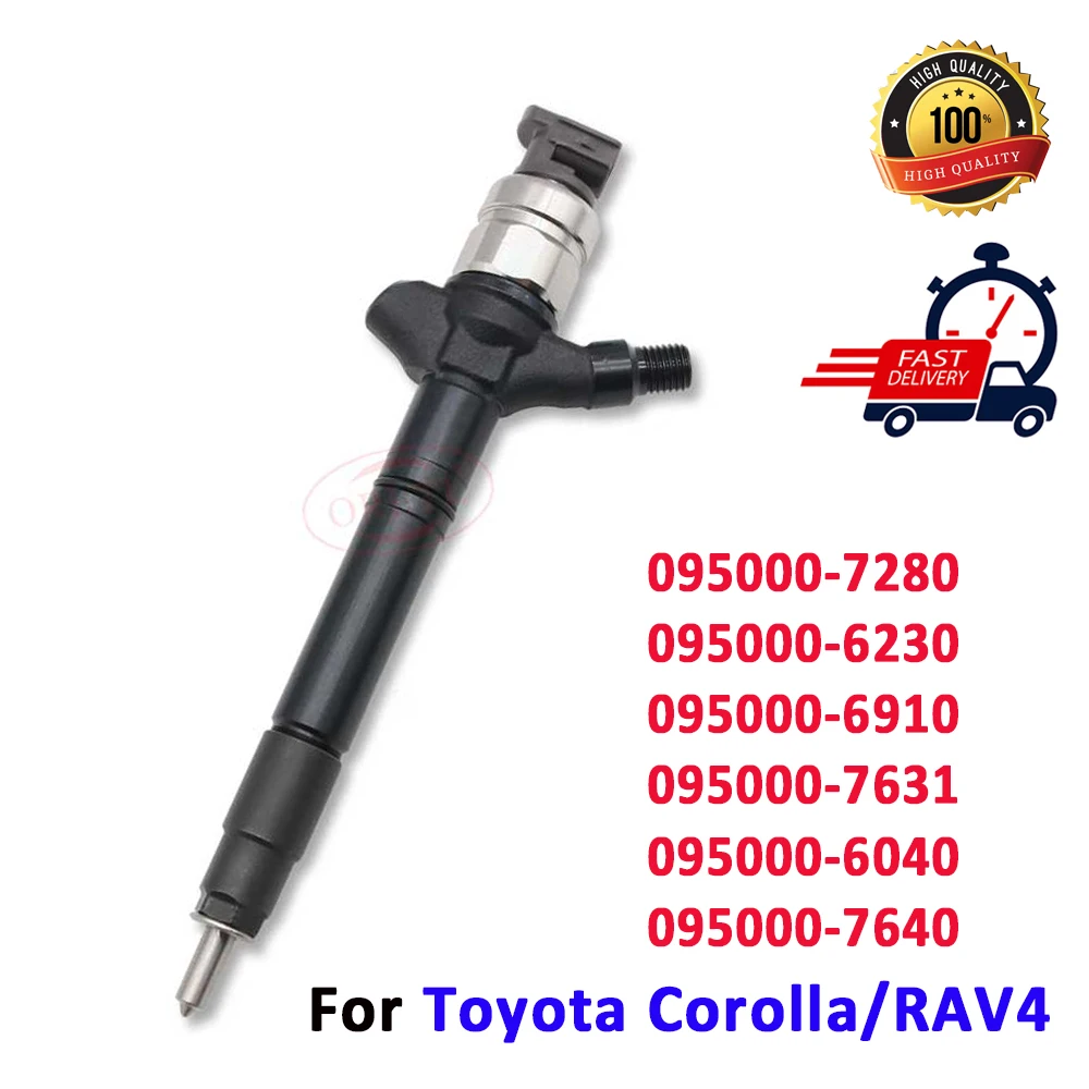 ORLTL 095000-7640 Diesel Fuel Injector 095000-6043 095000-6040 095000-7631 For Toyota RAV4 095000-7280 095000-6910 095000-6230