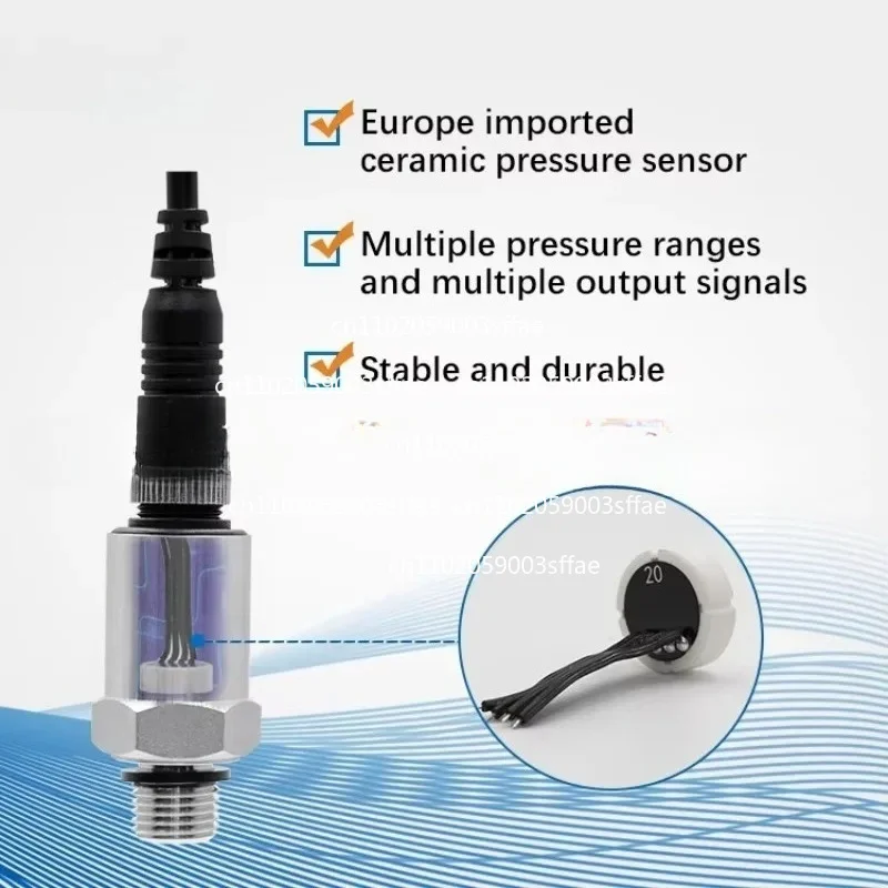 PT-506 4-20mA Water Pressure Transmitter Absolute Pressure Sensor
