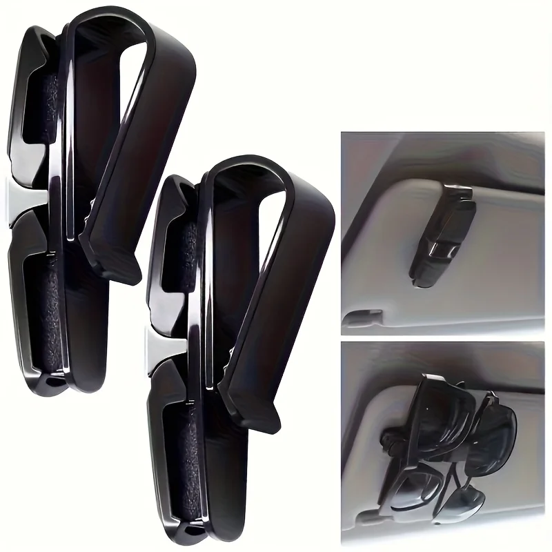 1pcs General Motors Sun Visor Clip Spectacle Frame Card Holder Vehicle Item Retention Clip Automotive Accessories