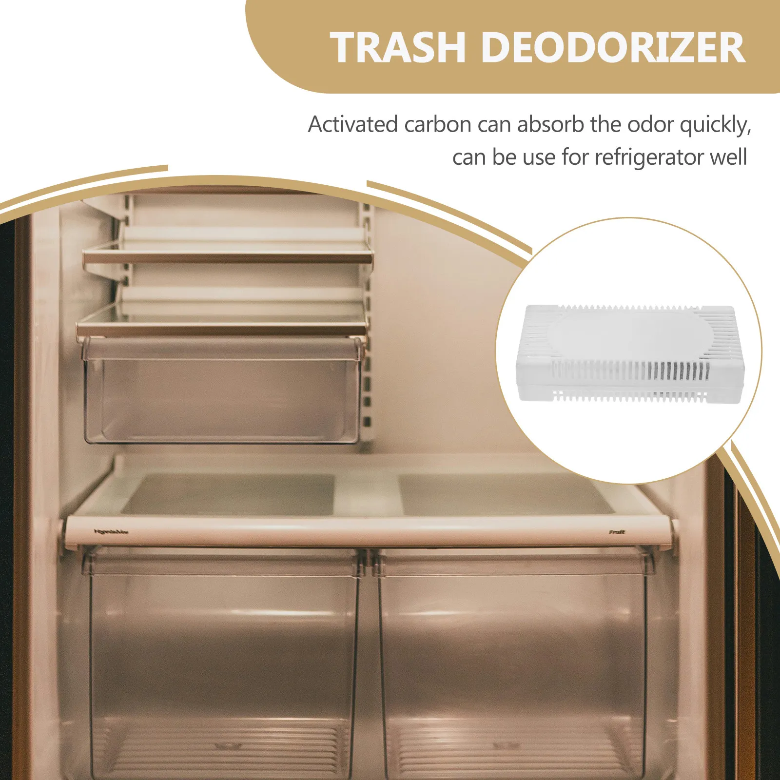 

Набор из 4 шт. поглотителей запаха для холодильника с активированным углем: для морозильной камеры, автомобиля, спальни, ванной, гардероба, обувного шкафа