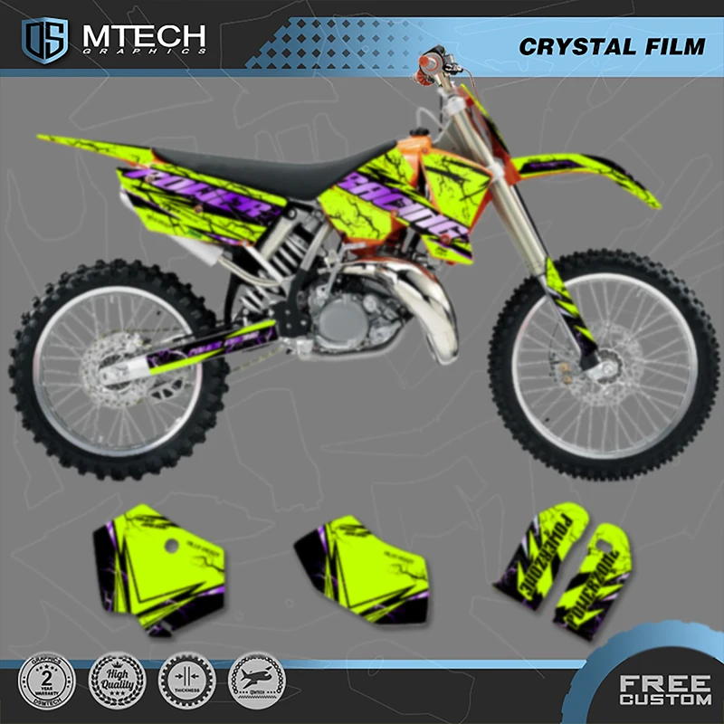 

DSMTECH Motorcycle Graphics Background for KTM 125 250 300 350 450 2003 2004 SX SXF 2004 EXC Decals Stickers Kits 014