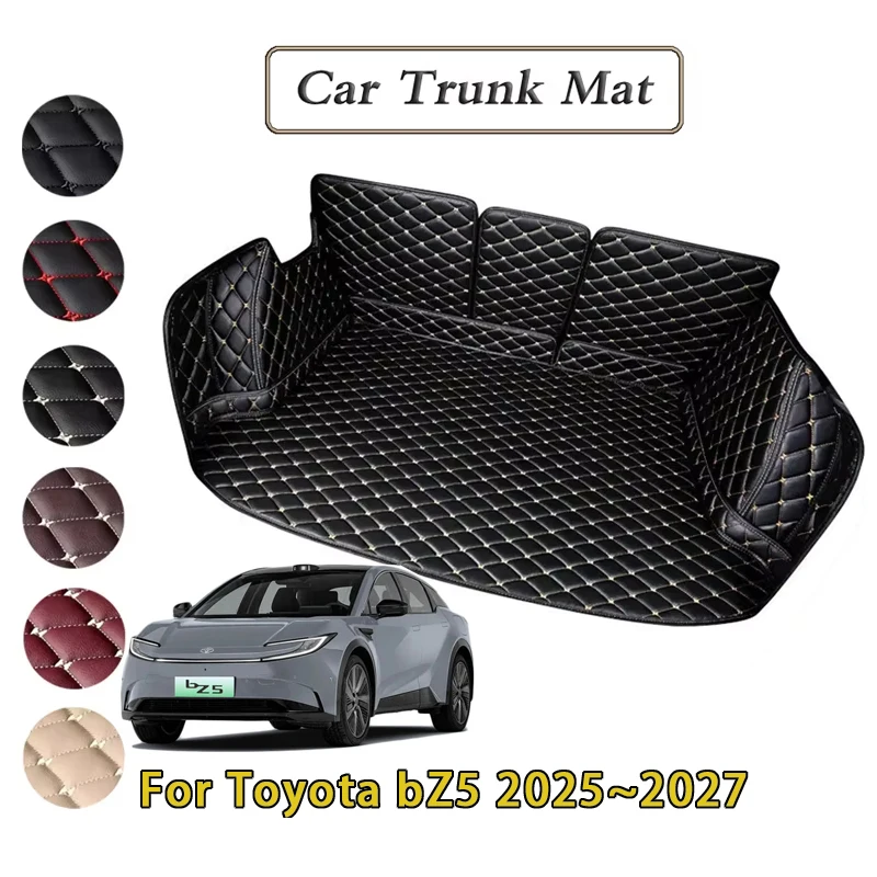 Car Trunk Mats For Toyota bZ5 EA11 2025 2026 2027 5seat Waterproof Dirt-resistant Fully Mats Rear Cargo Tray Auto Accessories