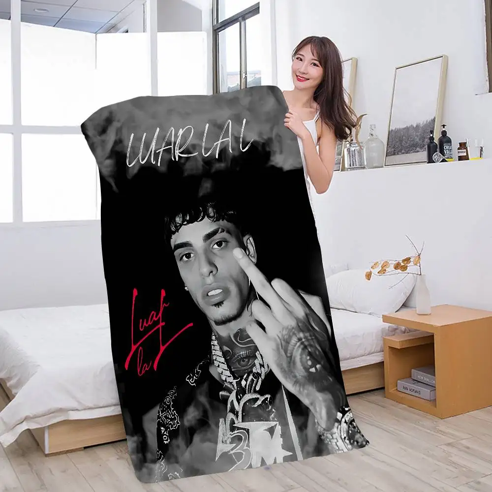 Popular Music Rapper Singer L-luar La L Anime Beach Swimming Towel Soft Absorbent Washcloth Children's Gifts for Kids Travel