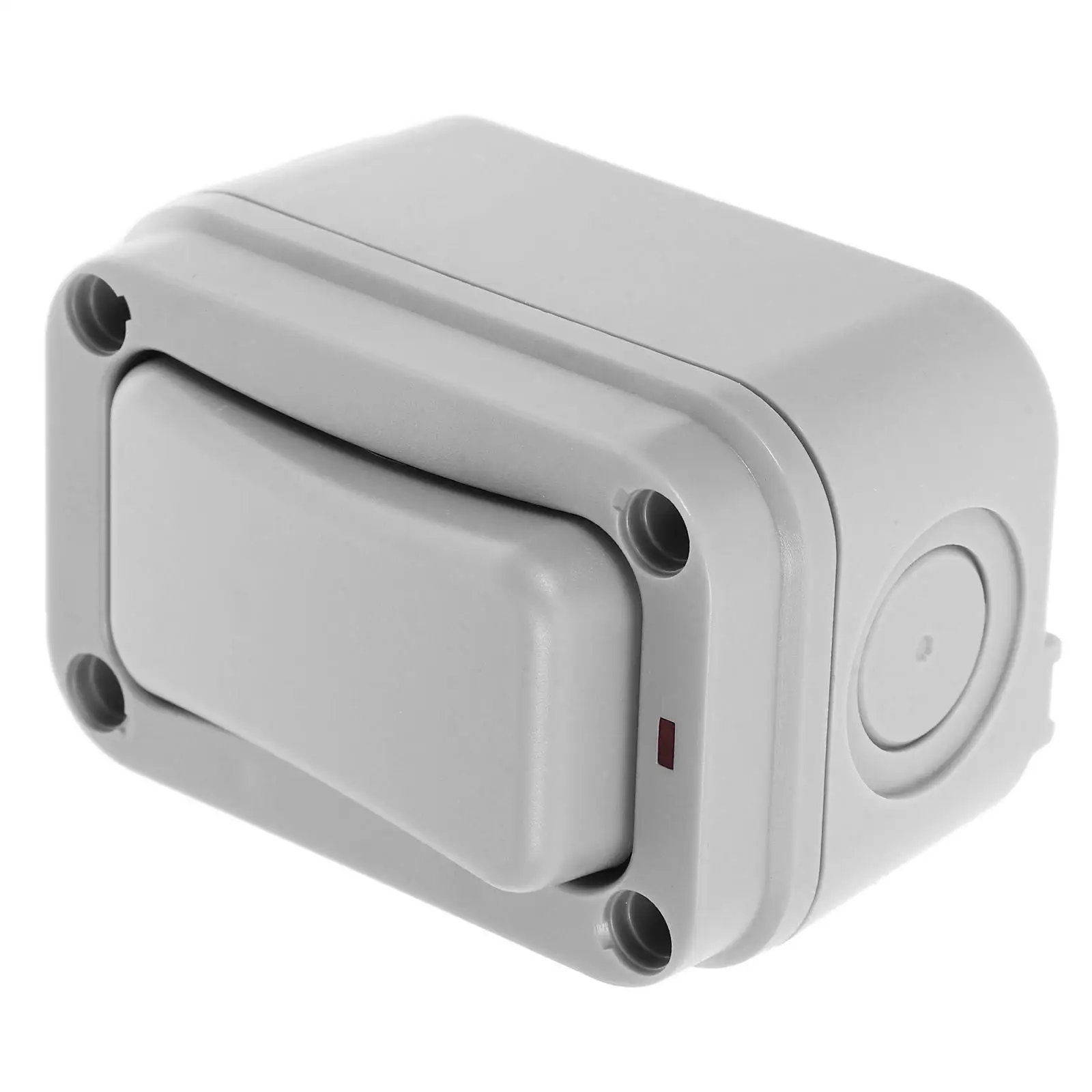 

Waterproof Doorbell Button Lock Rain Cover Chime Plate Exterior Electric Switch