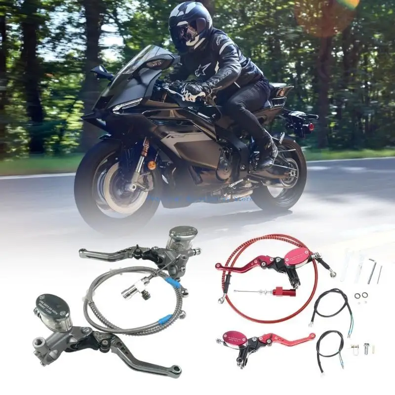 U75E مجموعة تحويل القوابض الهيدروليكية لتقليل التعب سهلة الاستخدام للدراجات النارية #4