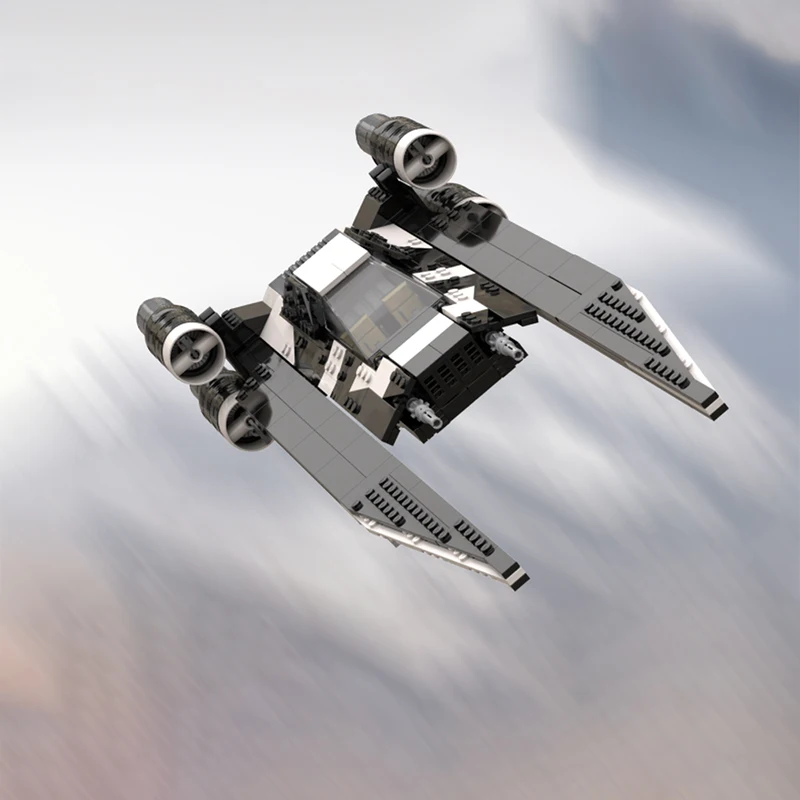898PCS UT-60D U 윙 성간 갈등 빌딩 블록 별 벽돌 조립 Starfighter 모델 장난감 DIY 선물 MOC- 218395