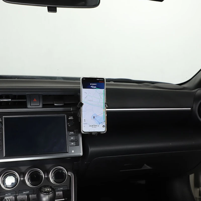 

For Subaru BRZ Toyota 86 202-2025 ABS Car Dashboard Air Outlet Side Phone Holder GPS Navigation Bracket Interior Car Accessories