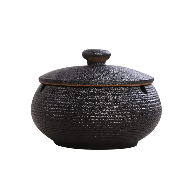 Hot-selling ceramic ashtray custom logo, ashtray smoking, ashtray with lid