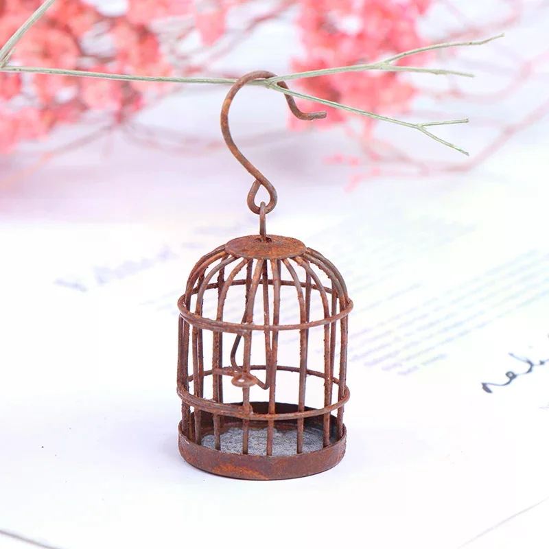 Miniatura de Gaiola de Metal p - Home Furniture & Hardware Trading avaliação e preço