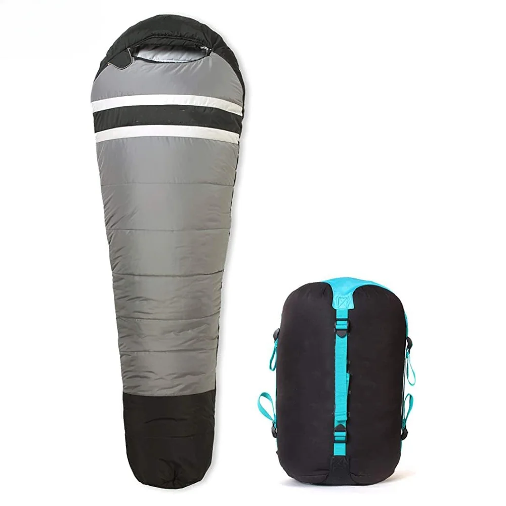 

# Hot Sales Lightweight Outdoor Hiking Fluffy 650 Adult Camping Travel Single Mummy Down Sleeping Bag