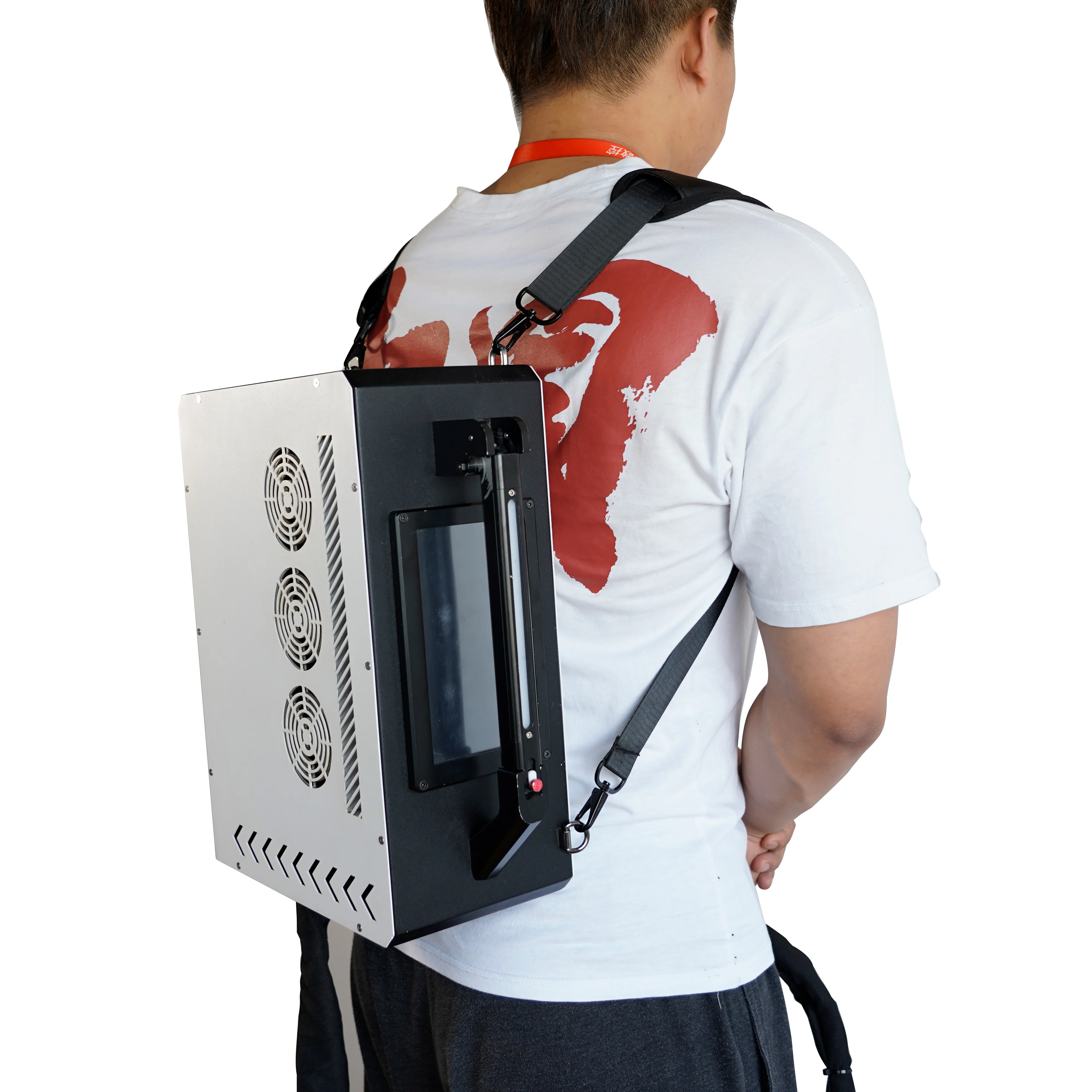 Backpack Portable 2022 New 50w 100w Cleaning Machine Remove Rust Paint on Car Truck Construction Tools