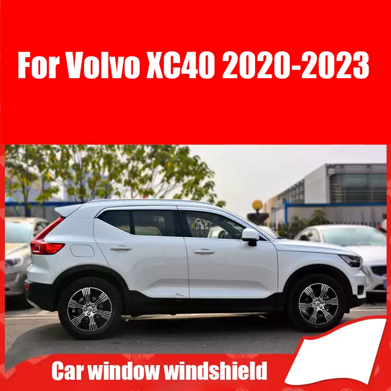 For Volvo XC40 2020 2021 2022 2023 Car window weather shield ABS material exterior protective parts