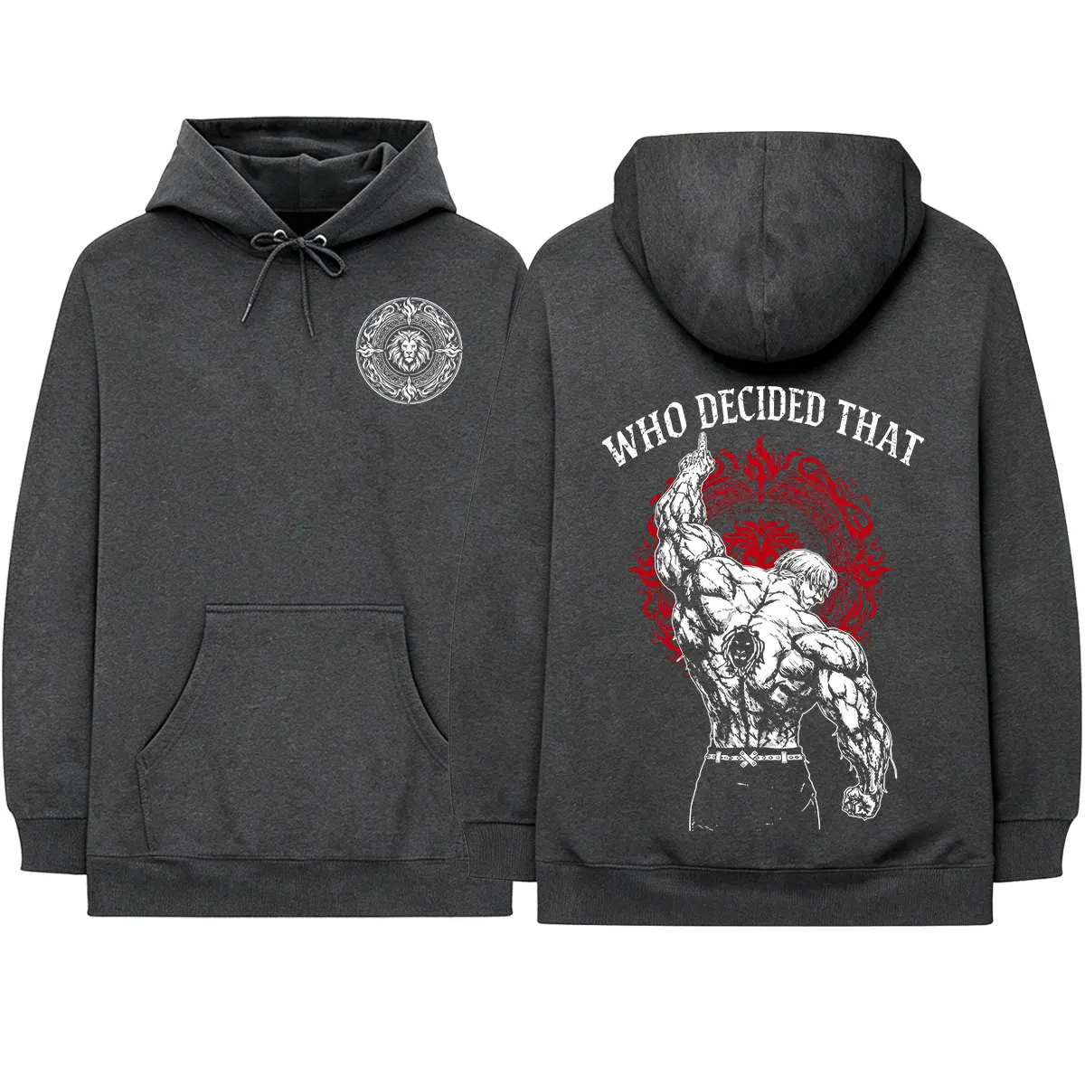 Anime Die Sieben Todsünden Escanor Manga Hoodies Herren Damen Kleidung Mode Fleece Langarm Kapuzenpullover Streetwear – Detail 4